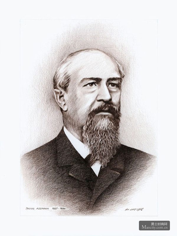 格拉苏蒂经典重现「Julius Assmann 4」腕表