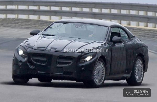 奔驰下一代S Class Cabrio 首批间谍照曝光
