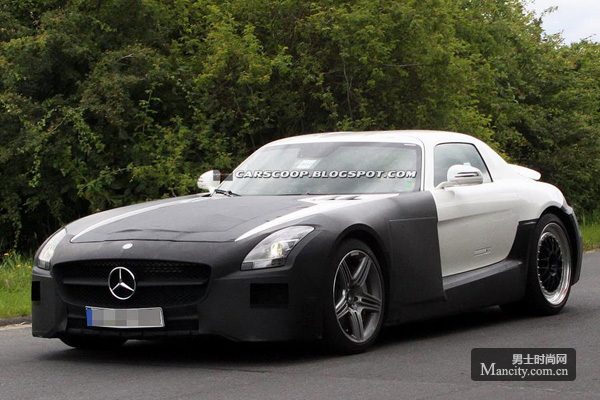 奔驰 SLS AMG Black Series 最新间谍照