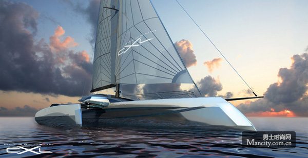 CXL trimaran concept 全球最大3体帆船