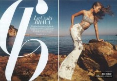 ��Harper's Bazaar Spain������ʱ�д�Ƭ